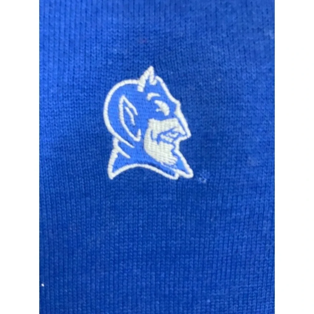 Duke Blue Devils Mens Colony V-Neck Sweater Vest Royal Blue XXL